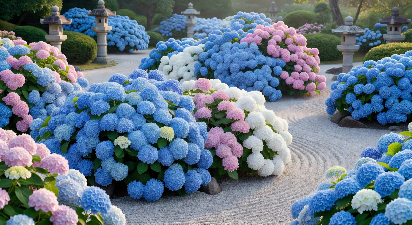 Hydrangea Garden Summer