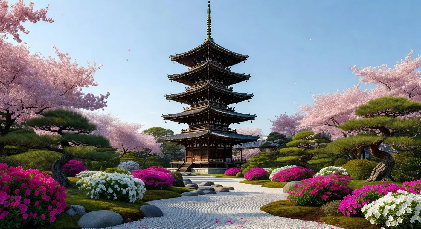 Japanese Pagoda Garden